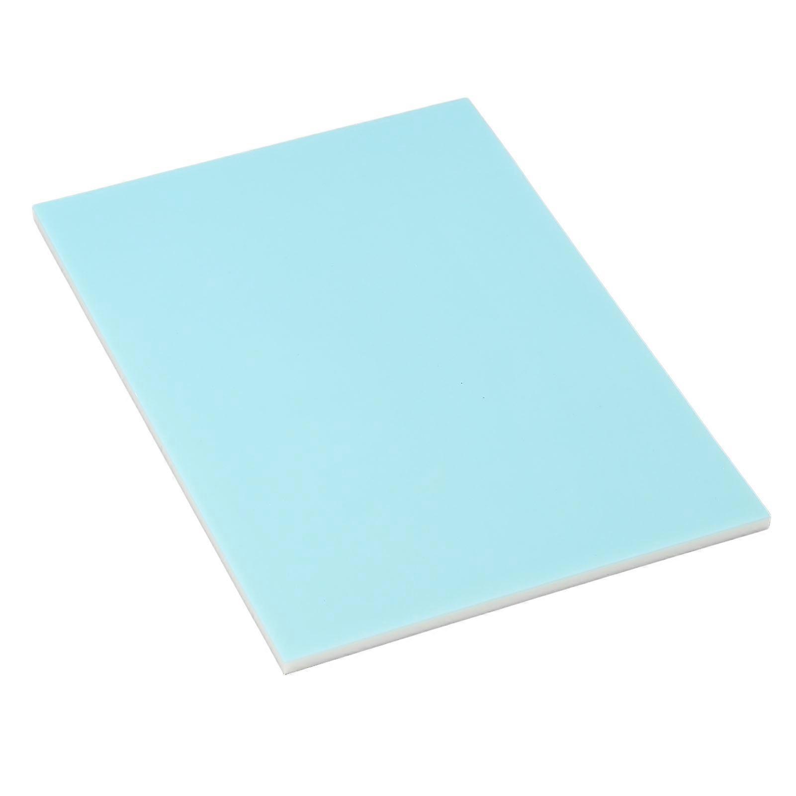 Stempel Schnitzblock 20x15x0,5cm Doppelschicht Mintgrün