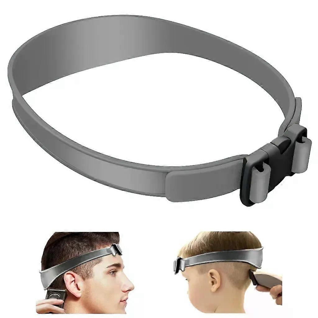 DIY الشعر التشذيب قالب حلاقة الفرقة تنفس منحني سيليكون دليل تشذيب الشعر المنزلي للأولاد والرجال