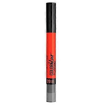 美宝莲 Colorblur Cream Matte Pencil and Smudger 20 Orange Ya Glad 0.04oz / 1.25g
