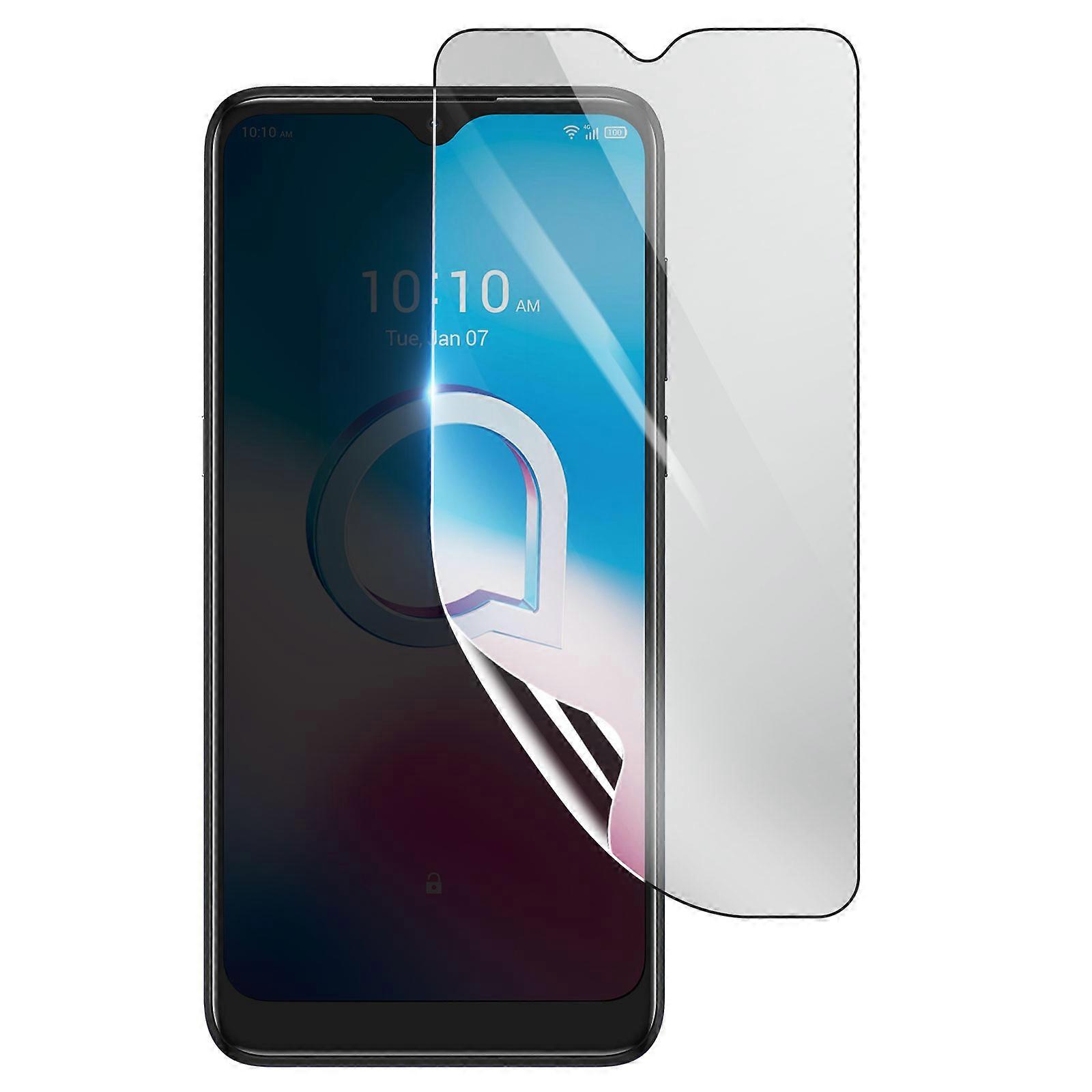 Shockproof Hydrogel Screen Protector for Alcatel 3L, Transparent