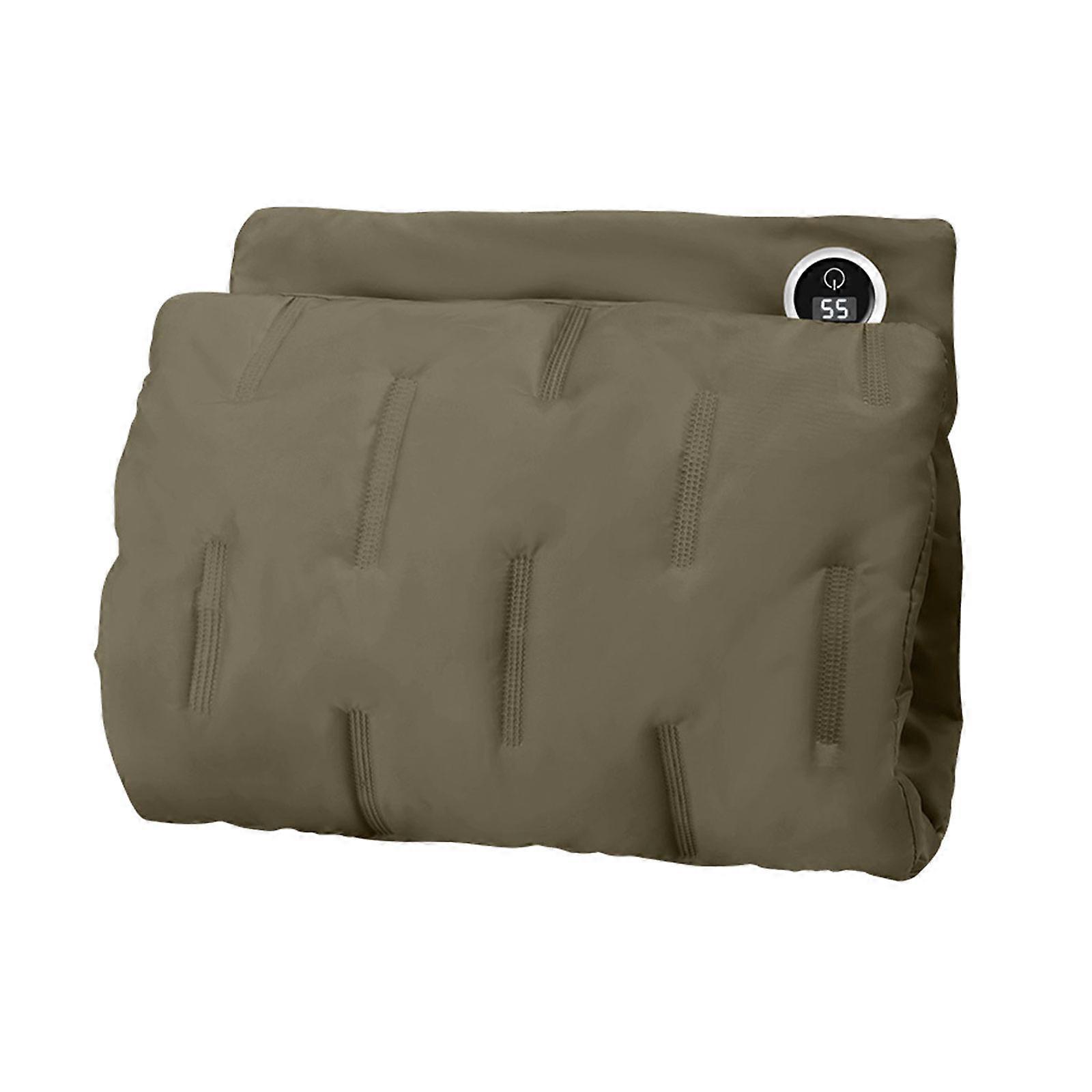 Portable Hand Heating Pad USB Warmth Pocket for Comfortable Environment Heated Hand Pouch Suitable for Various Ages Green