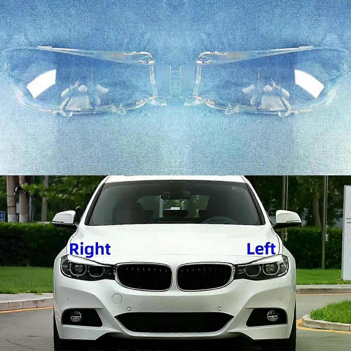 High qualityFor BMW 3 Series GT F34 2017 2018 2019 2020 Headlamp Lens Cover Headlights Shell Transparent Lights Mask Lampshade Lamp Shell