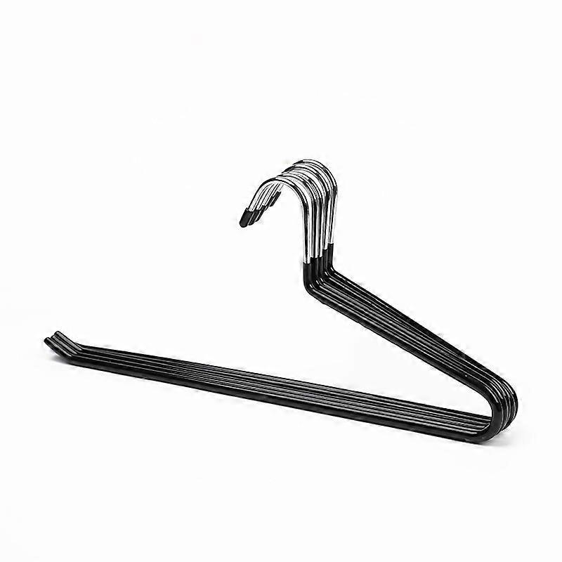 5PCS goose-shaped pants rack Black