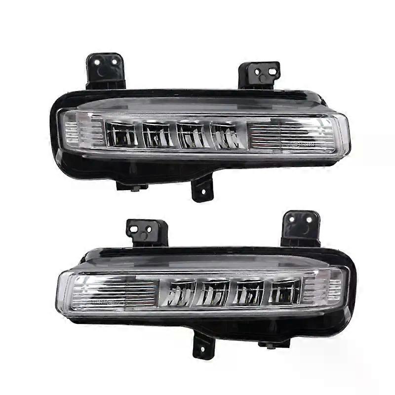 Applies to Car Accessories For Ford Explorer 2020 2021 2022 US Version LED Fog Light Lamps DRL Daytime Running Light Signal Lamp Assembly