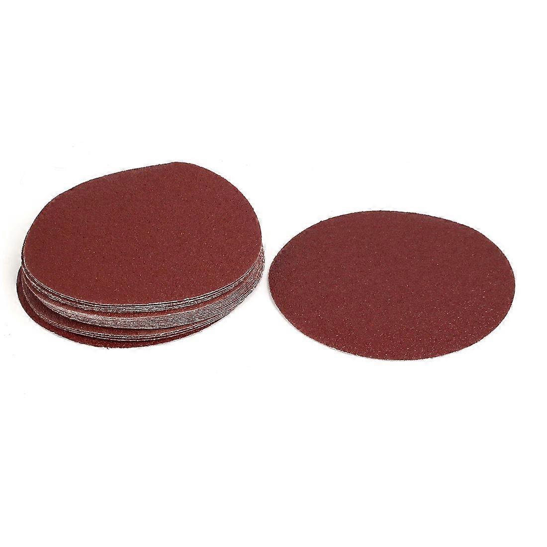40 Grit Power Sander Sandpaper Discs 7 Inch Hook and Loop Flocking Sanding Accessories Set of 20 Pcs