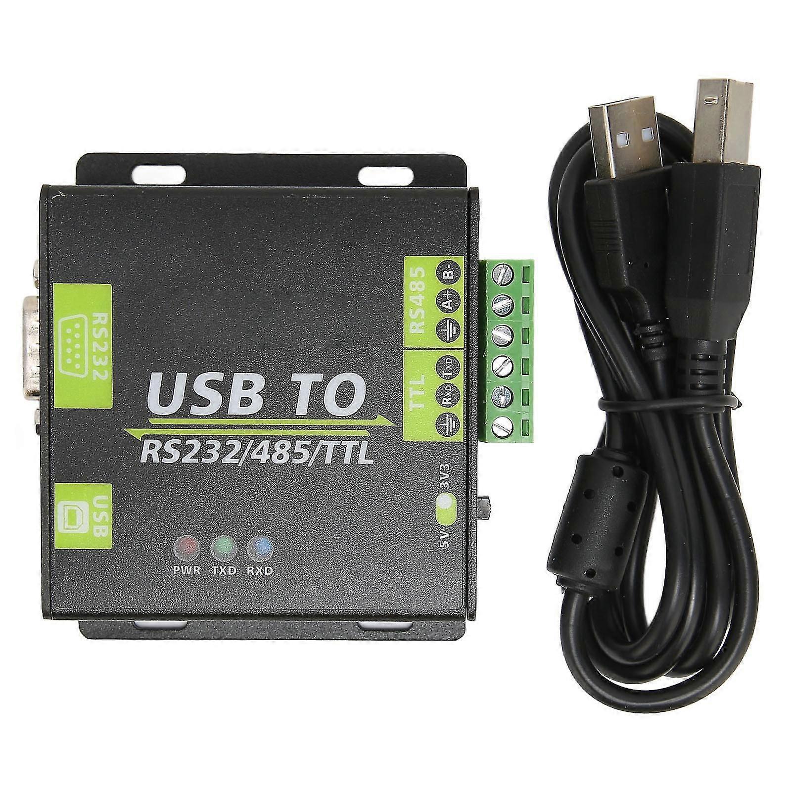 USB-zu-RS232/485/TTL-Isolationskonverter Schnelle Kommunikationsgeschwindigkeit Starkes Anti-Interferenz-Adaptermodul-YM