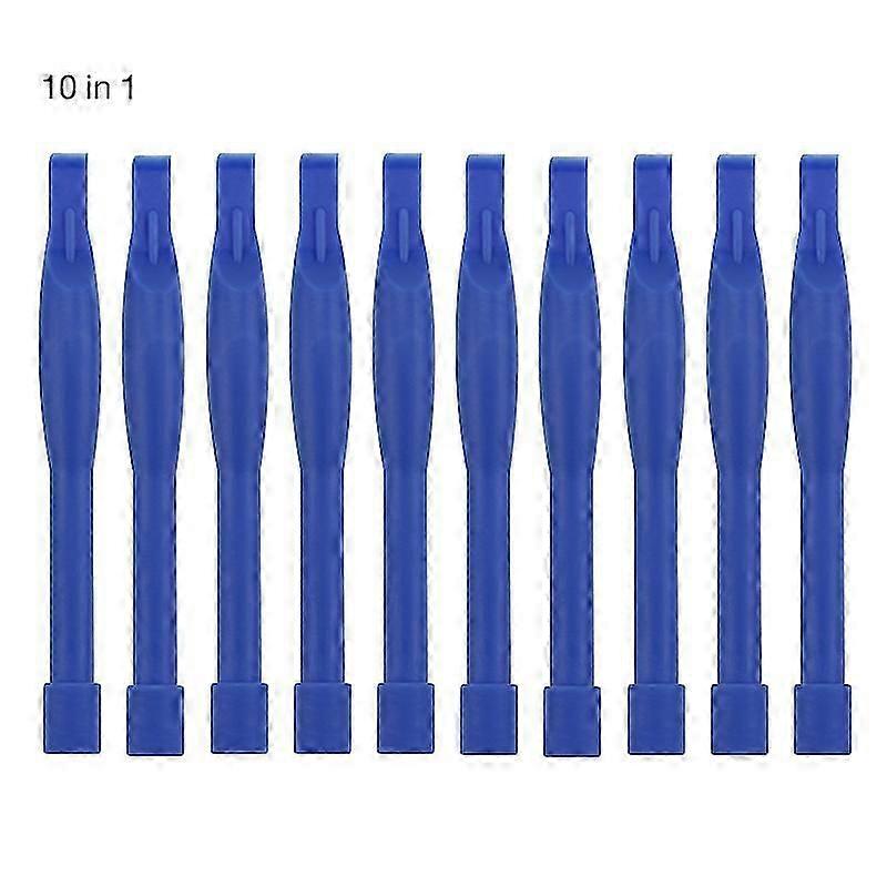 Uanme 10pcs/lot Plastic Pry Tool Cross Cylindrical Prying Tools Crowbar Opening Tools Kit For Car Mobile Phone Labour-saving Kit