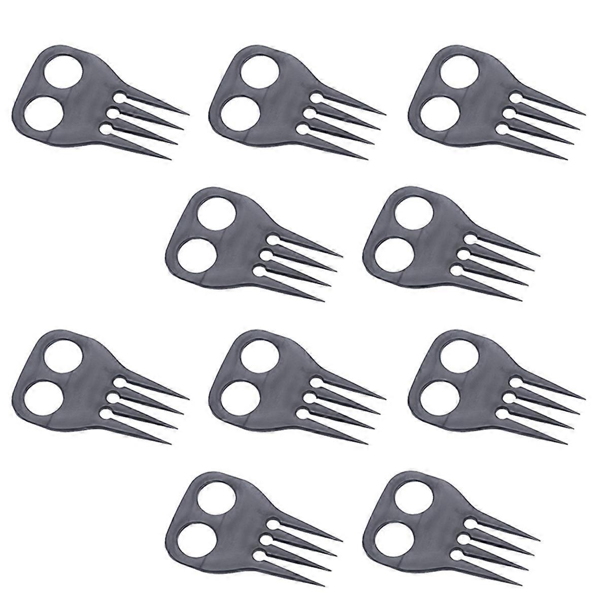 10PCS Horse Braiding Comb for Outdoor Riding Tool