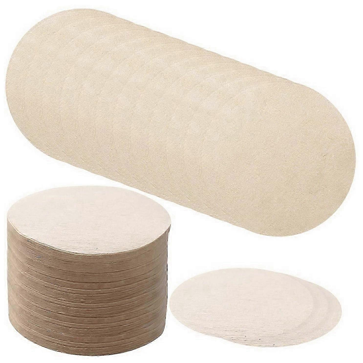600PCS Replacement Paper Filters, Round Coffee Maker Filters Disposable for Coffee and Espresso Mak