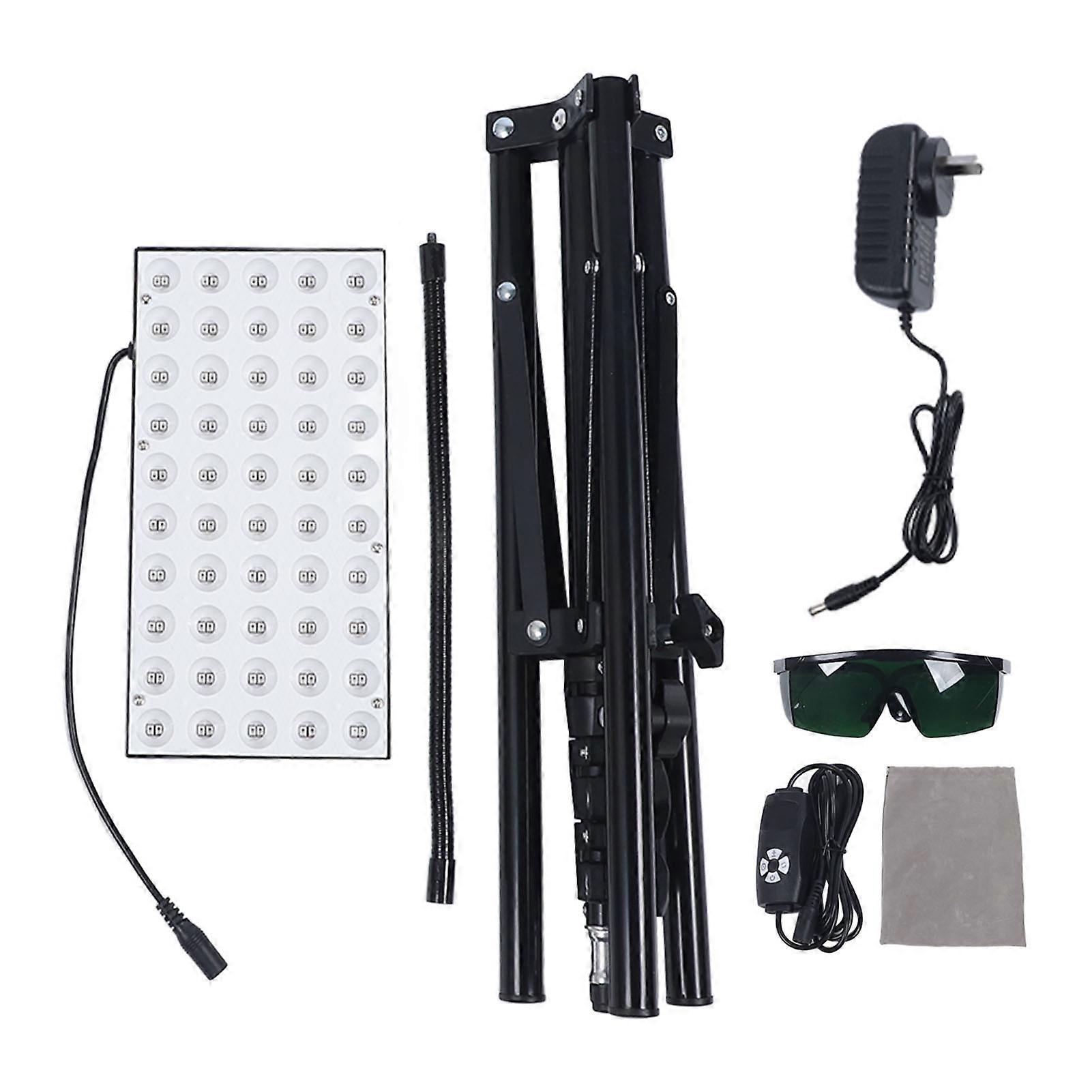 Light Body Face 660nm 850nm LED Red Infrared Lamp with Adjustable Stand Wired Controller for Home Muscle Relief