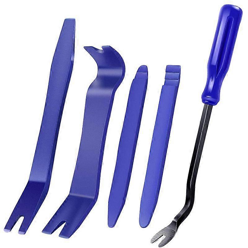 Trim Removal Tools, 5 Pieces Car Panel Audio Video Dashboard Removal Kits, Auto Door Dash Trim Removal Tool, Pry Car Radio Dashboard Accessories