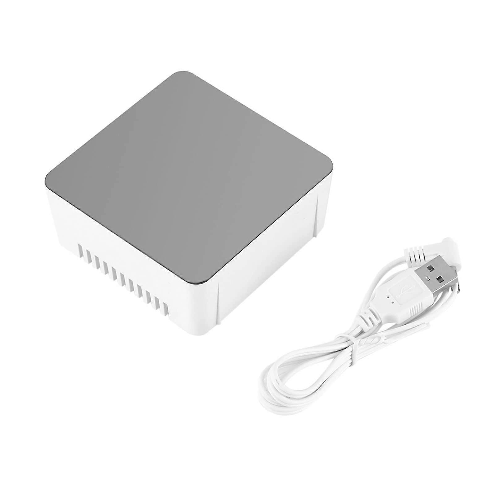 Square Multi Function LED Digital Cosmetic Mirror Alarm Clock Digital Alarm Clock  LED Mirror Electronic Clock