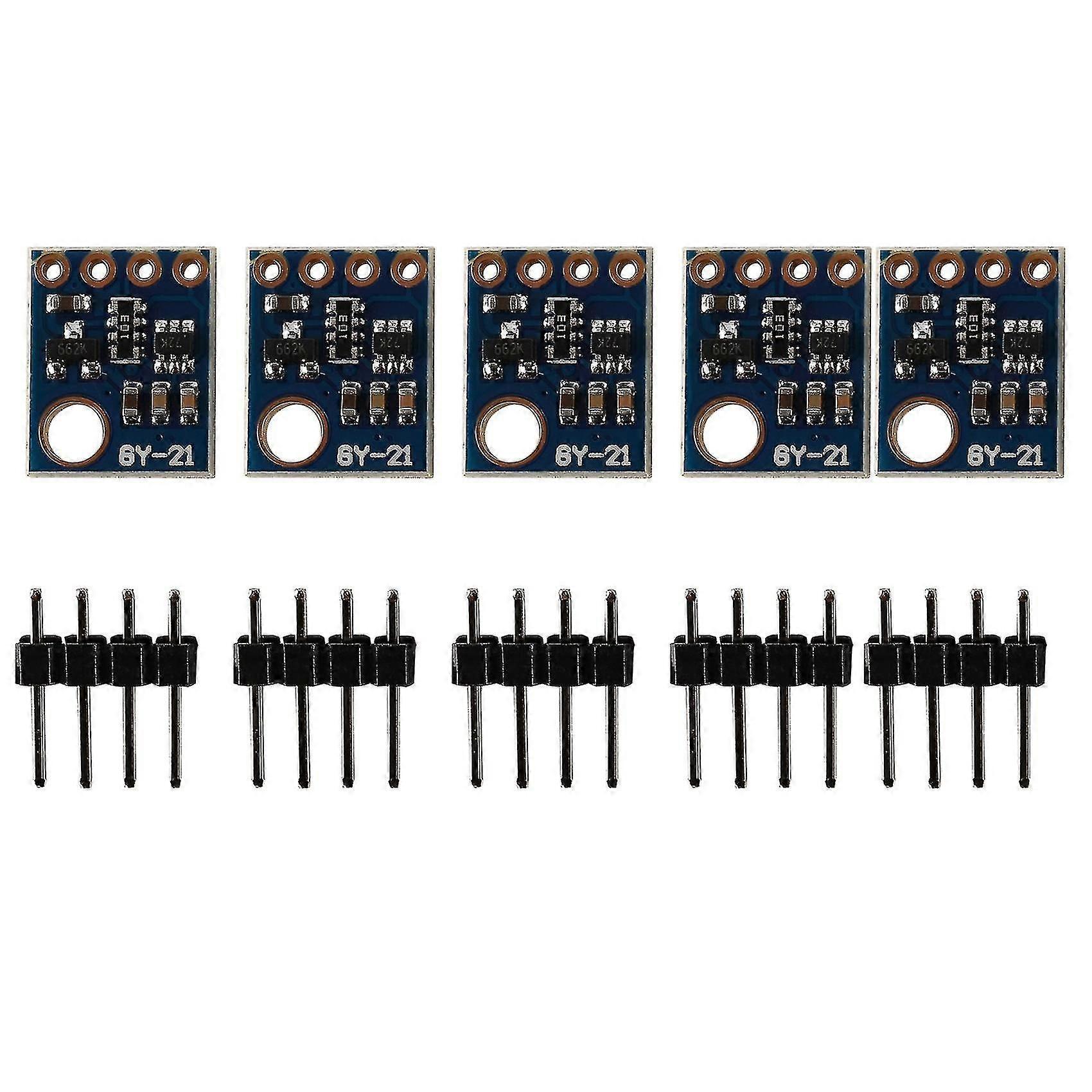 5PC Si7021 -21 SHT21 HTU21 Digital Humidity Temperature Sensor Module Replace SHT11 SHT15 for Low P