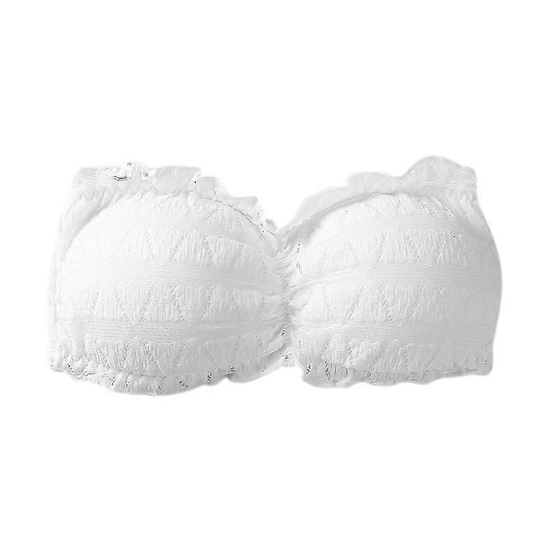 Summer Sexy Beautiful Back Lace Side Strapless Seamless All-match Tube Top