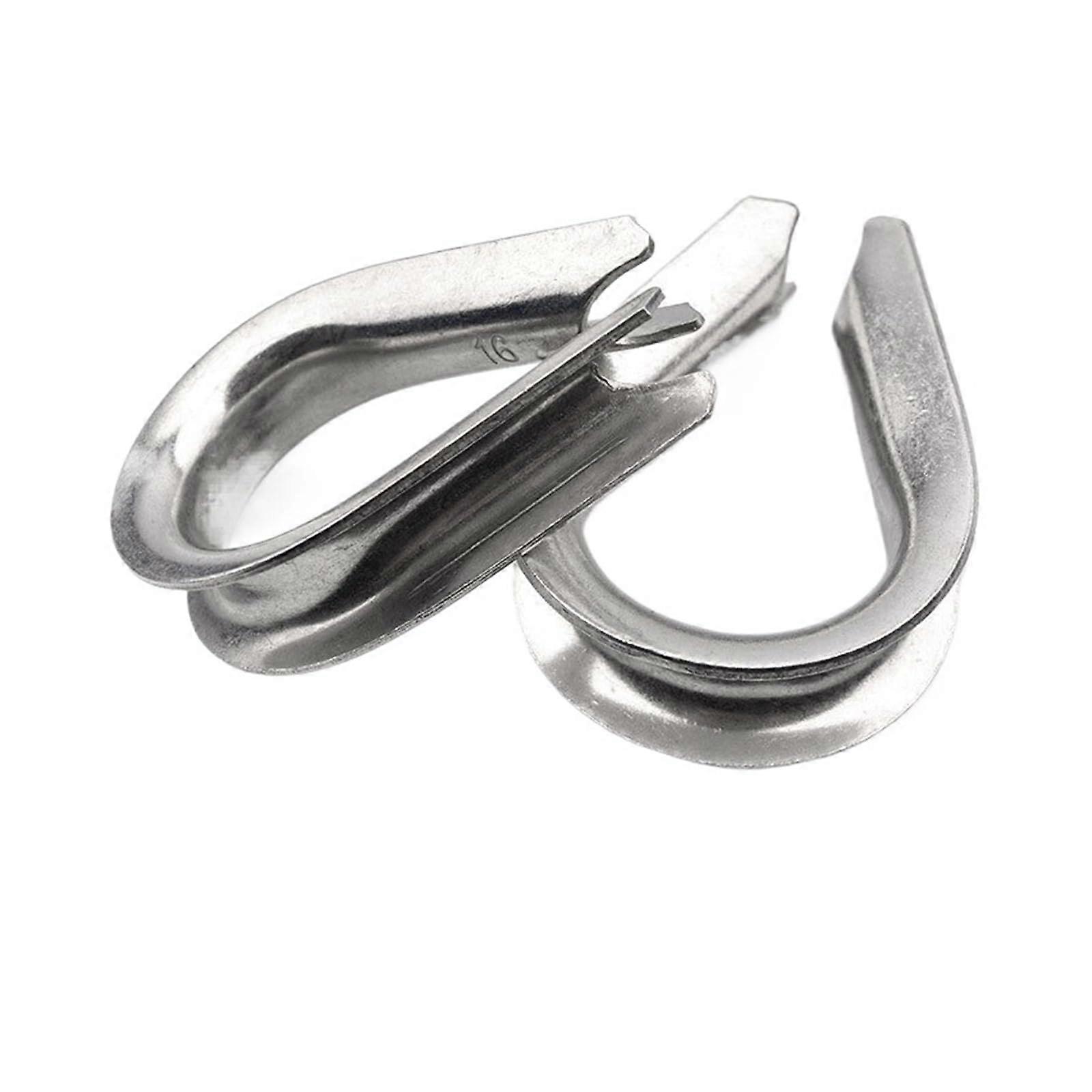 Full Size 304 Stainless Steel Wire Rope Protective Sleeve Cable Rigging Fasteners M4 Size 10pcs Durable Locking Solution