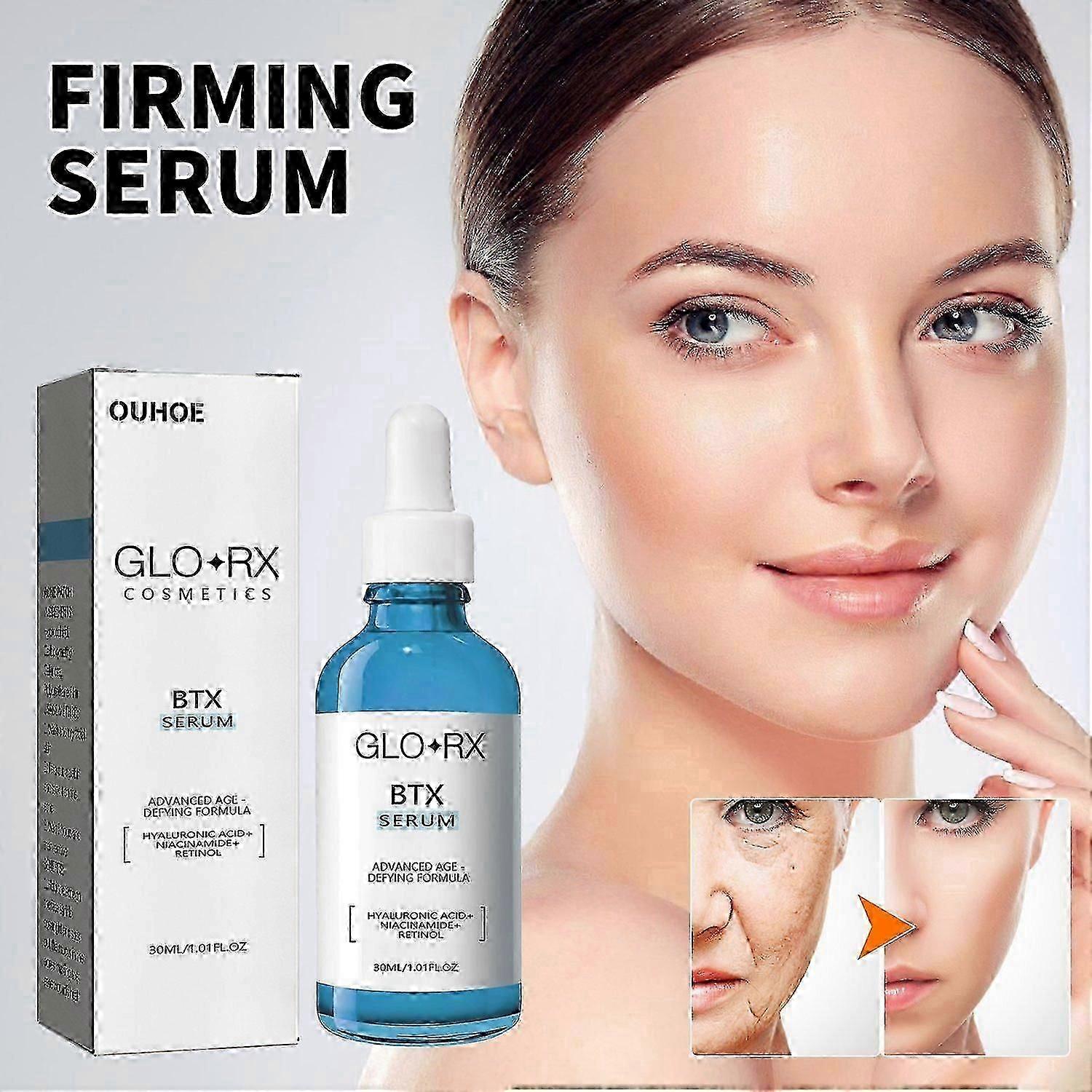 OUHOE Face Anti-Wrinkle Serum, Firming Lighten Lines Moisturizing Anti-aging Serum