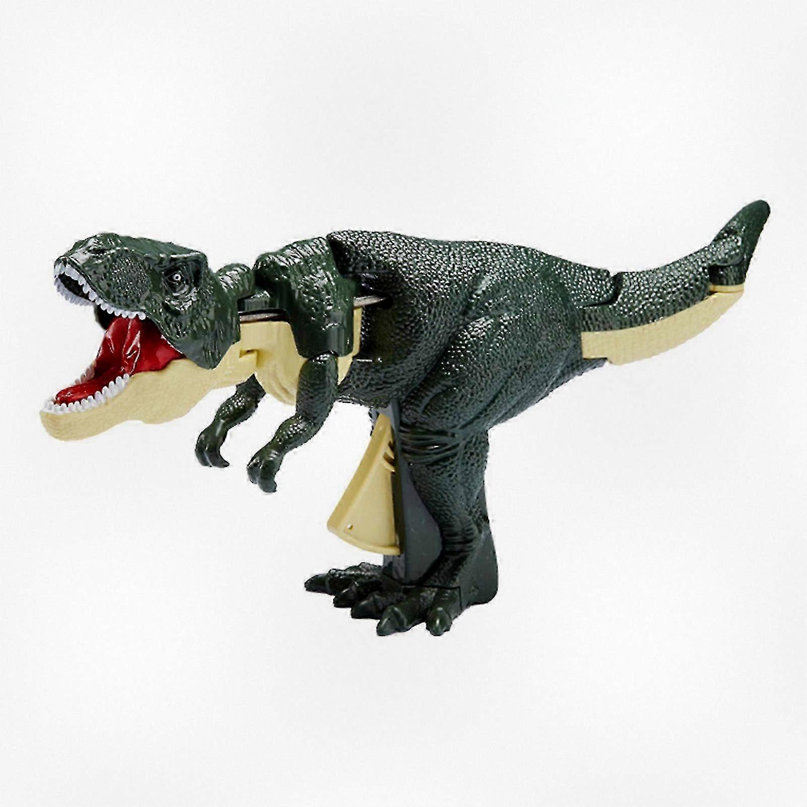 Telescopic Dinosaur Press Toy with Swingable Button Control for Home and Bedroom Use
