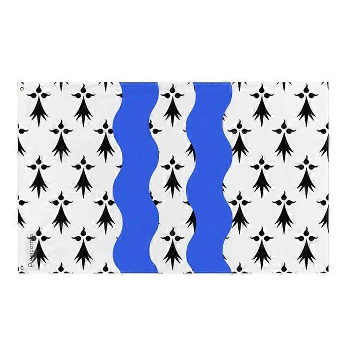 Flag Ille-et-Vilaine – 192 x 288 cm – Polyester – Iron eyelets – Durable