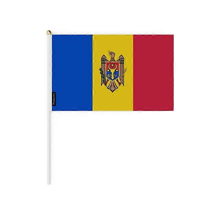 Flag - Moldova - Mini Flag - 30 x 45 cm - Polyester - Double-Sided