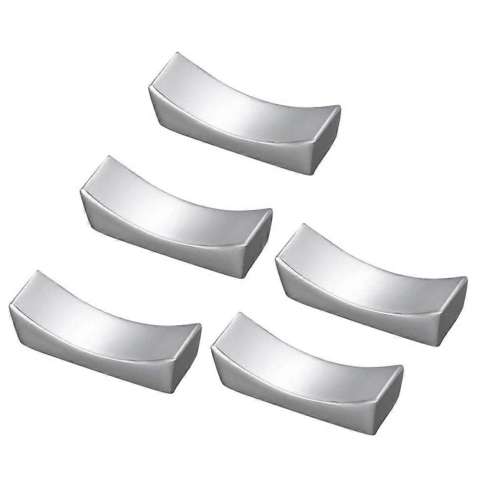 5 Pcs Stainless Steel Chopsticks Rest Holder,Tableware Stand,Silver
