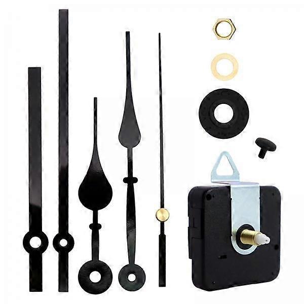 Modern Wall Clock Hands Repair Kit Battery Powered Metal
