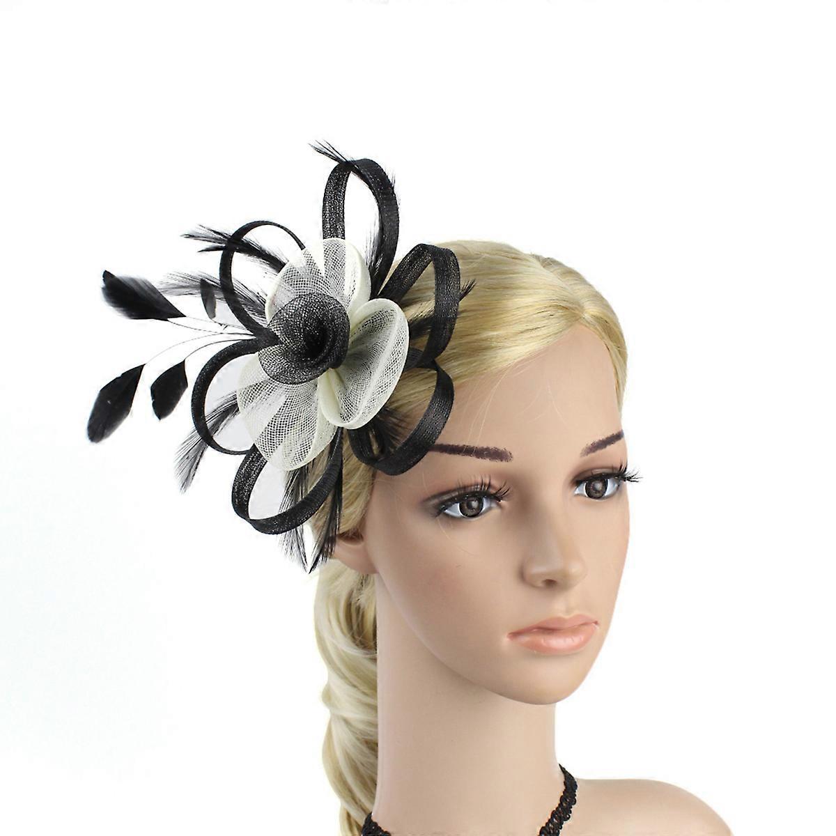Smart Fascinator Headpiece for Elegant Outfits, Multi-occasion Use with Clip