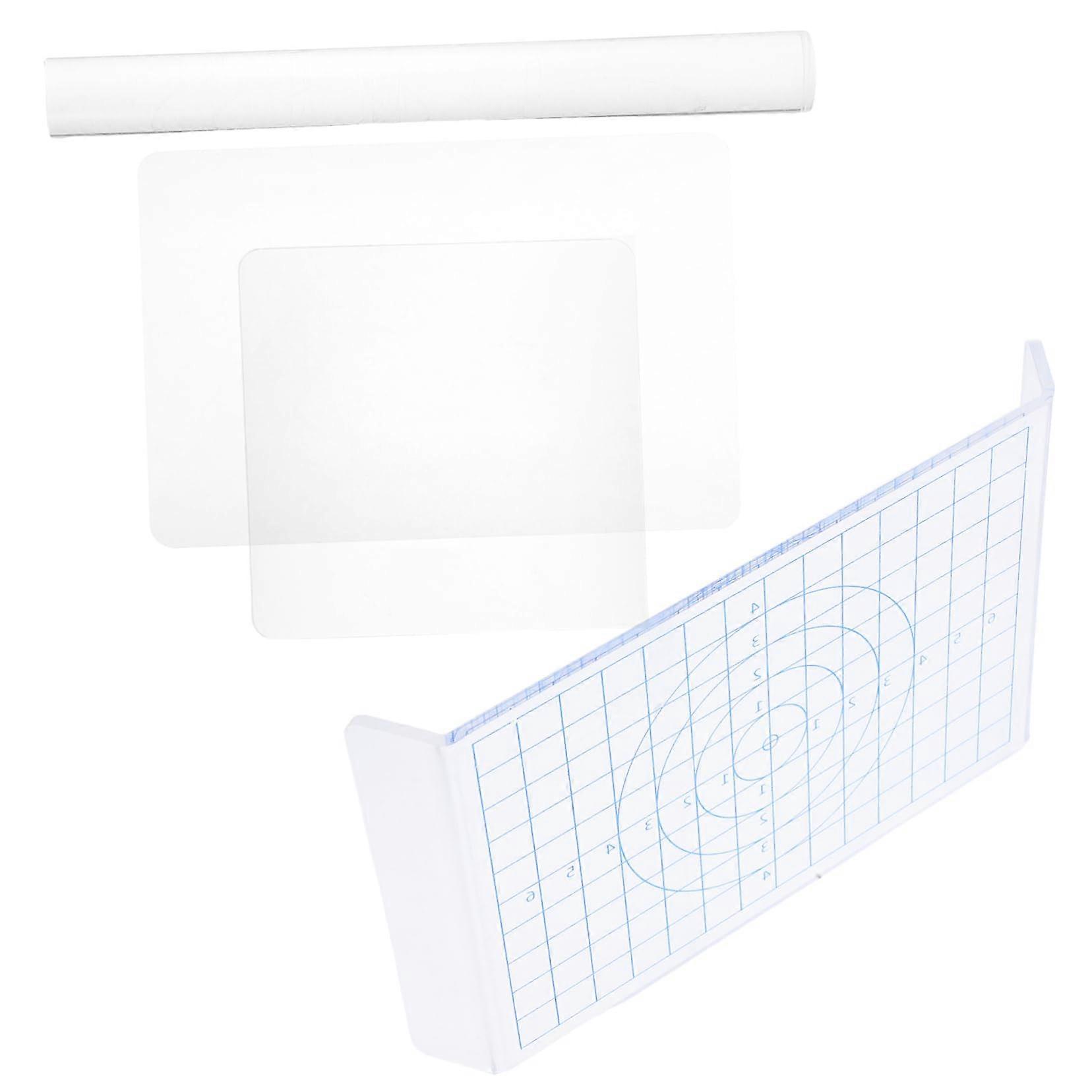 4Piece Acrylic Clay Roller Tool Set DIY Pottery Sculpting Tools Measuring Carving for Clay Pottery Crafting Ref: 6111