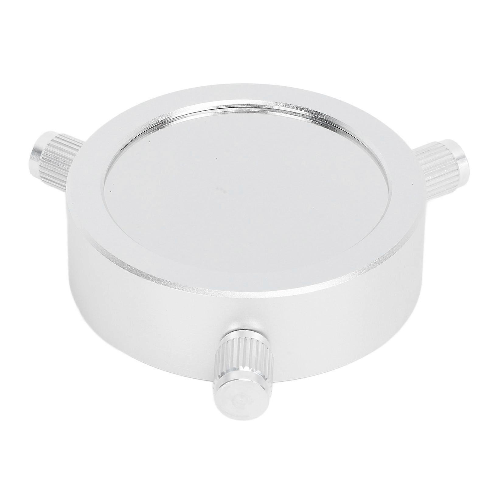 Filtre solaire pour télescope, film revêtu de PET de 7,6 cm, accessoire de télescope à réduction d'ensoleillement réglable pour objectif de 44 à 70 mm