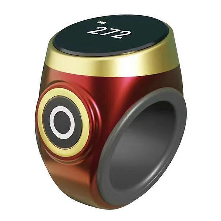 S9 Waterproof Finger Ring Digital Counter Luminous Electronic Smart Ring Tally Counter