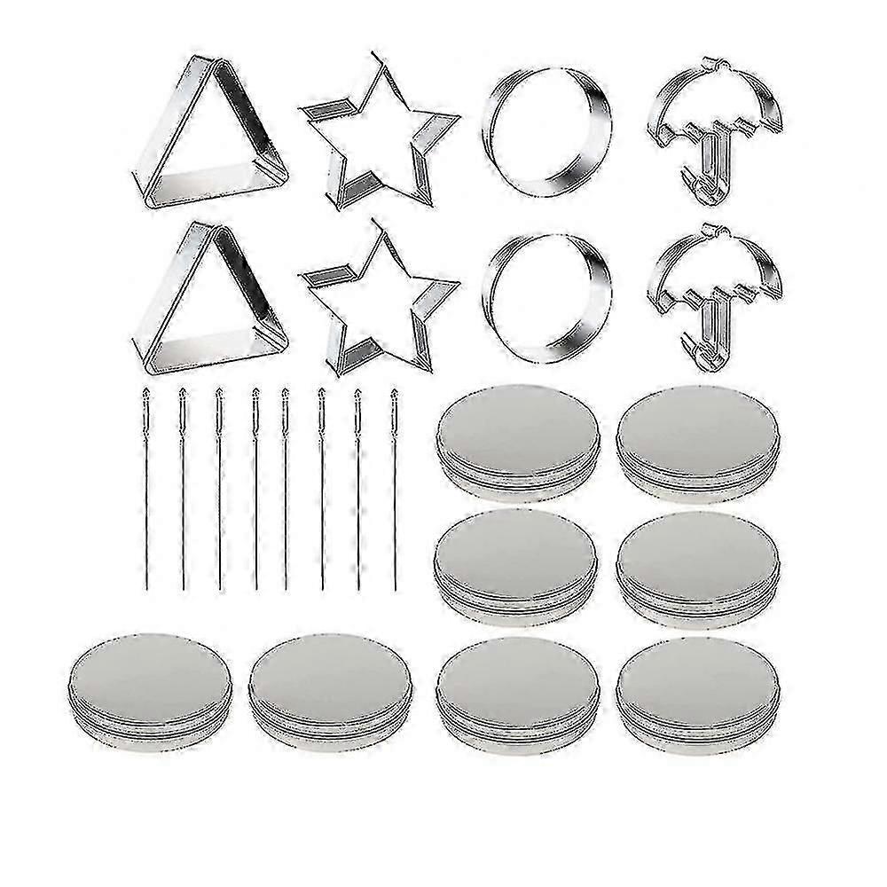 Squid Cookie Cutter Game Set - 3 Pieces with Tin Box & Needle