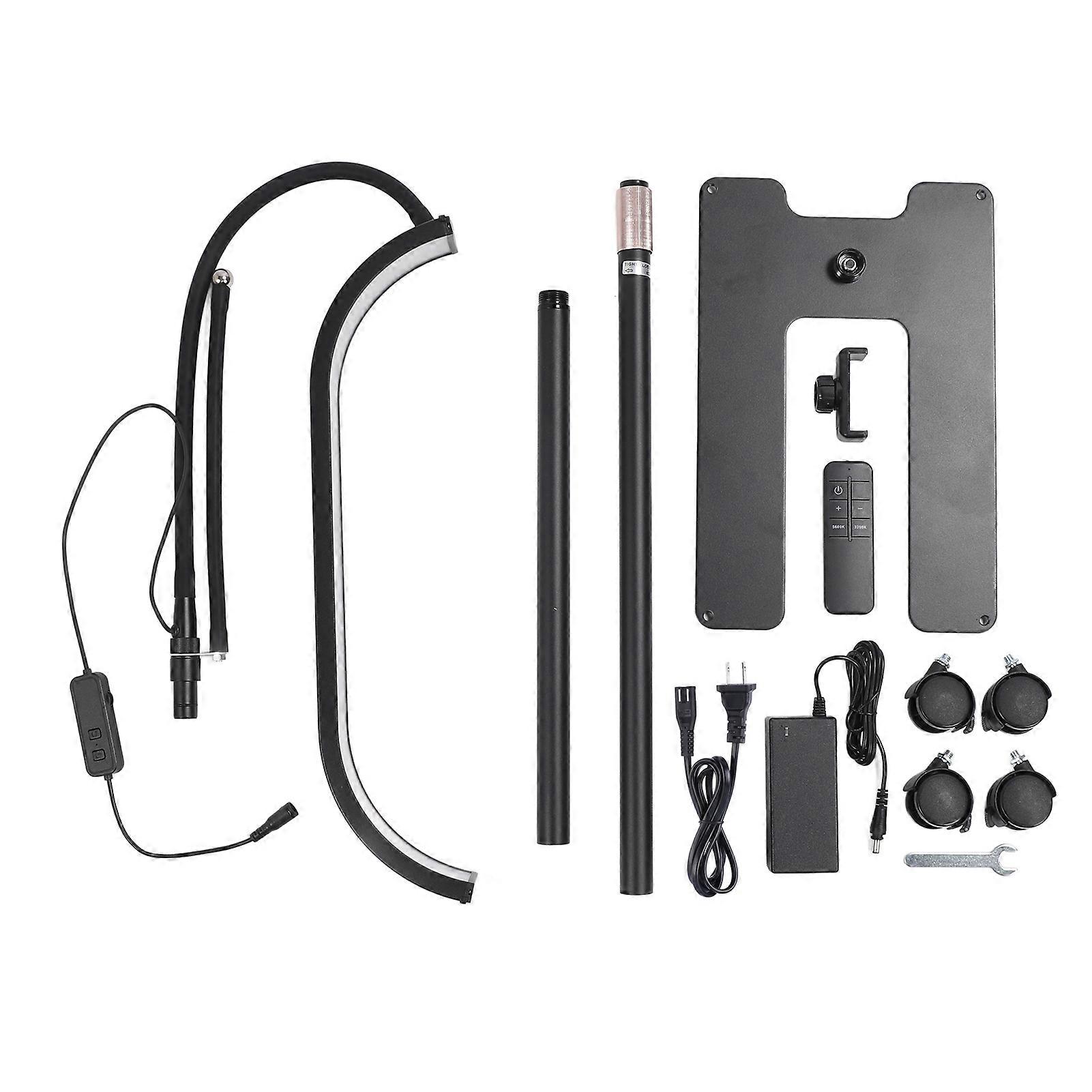 Eyelash Tech Lash Light Lamp: Adjustable, Remote-Controlled Lighting with Phone Holder