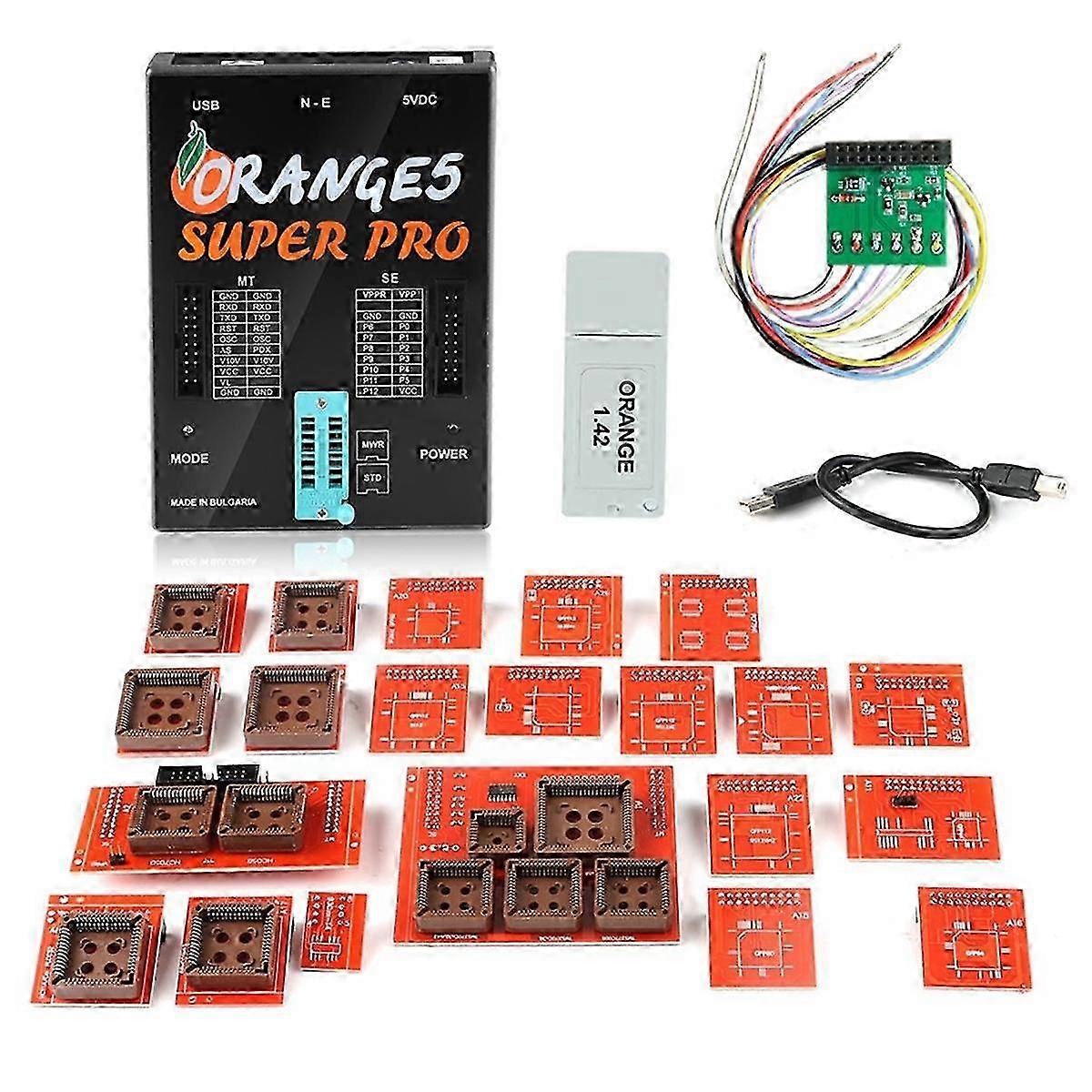 For Orange5 Super .42 Professional Ecu Programmer Tool Full License Activation Add Adapter Update