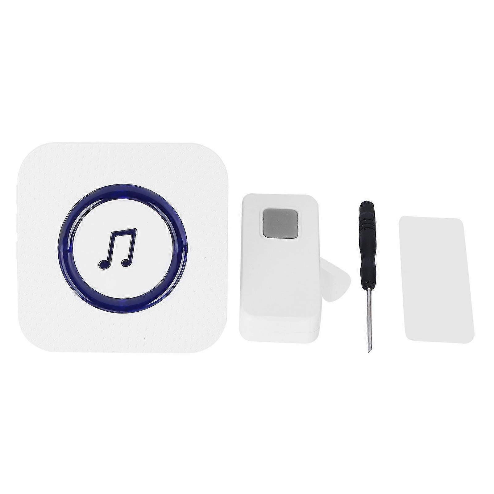 Wireless Doorbell AC110-260V with 5-Level Volume and 55 Tones for Home