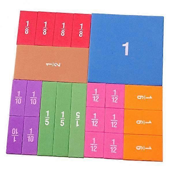 3x Magnetic Tiles, Visual/Tactile Learning, Soft Foam Magnetic Tiles, 22 Pieces