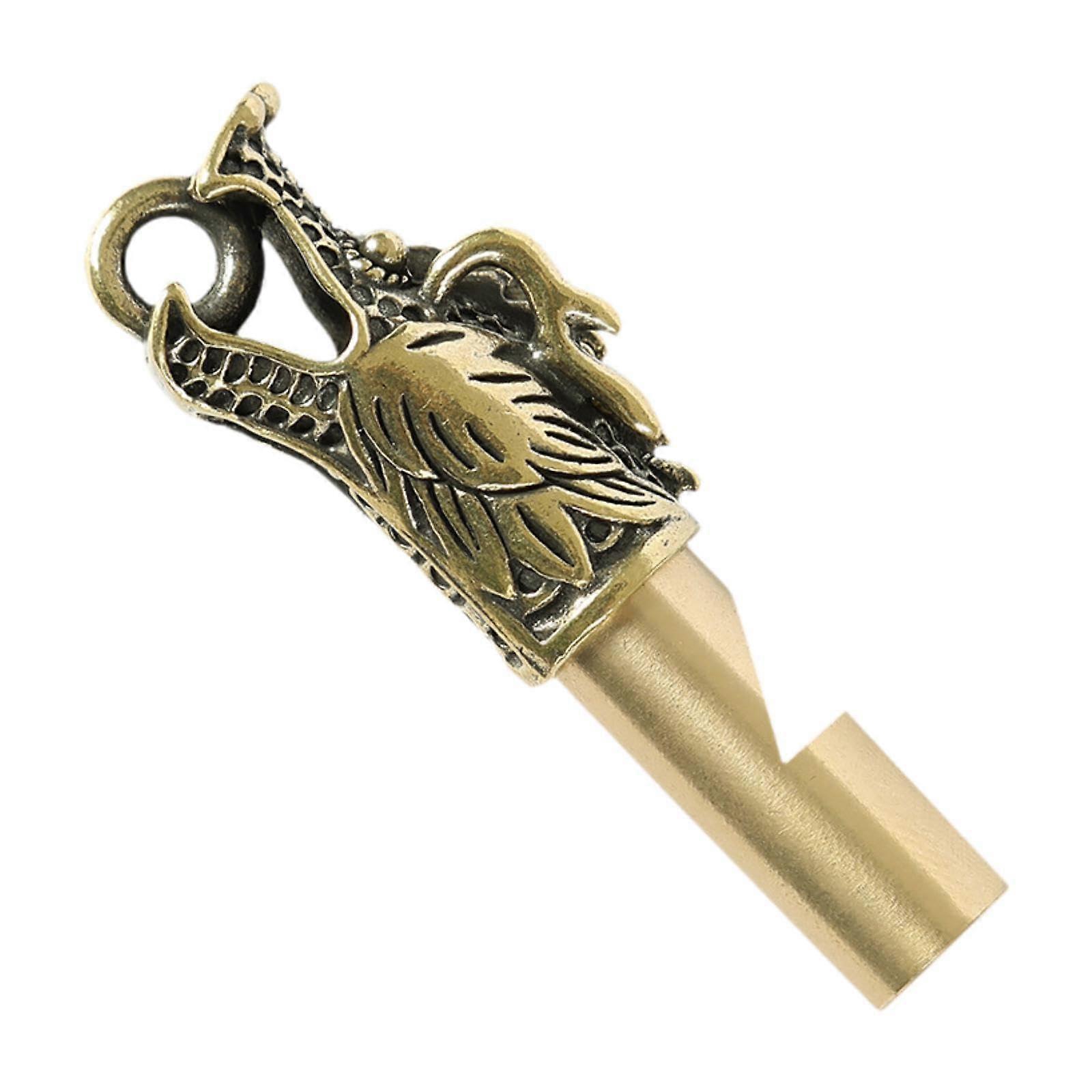 Messingpfeife Schlsselanhänger Tragbarer Taschen fr Kinder Erwachsene Wettbewerb