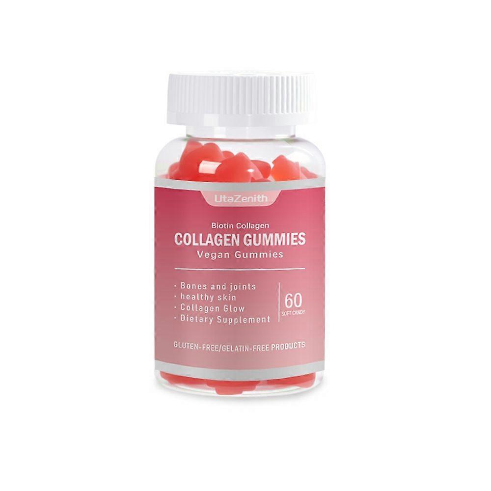 Collagen gummies , contains vitamins C and B12 , daily supplement