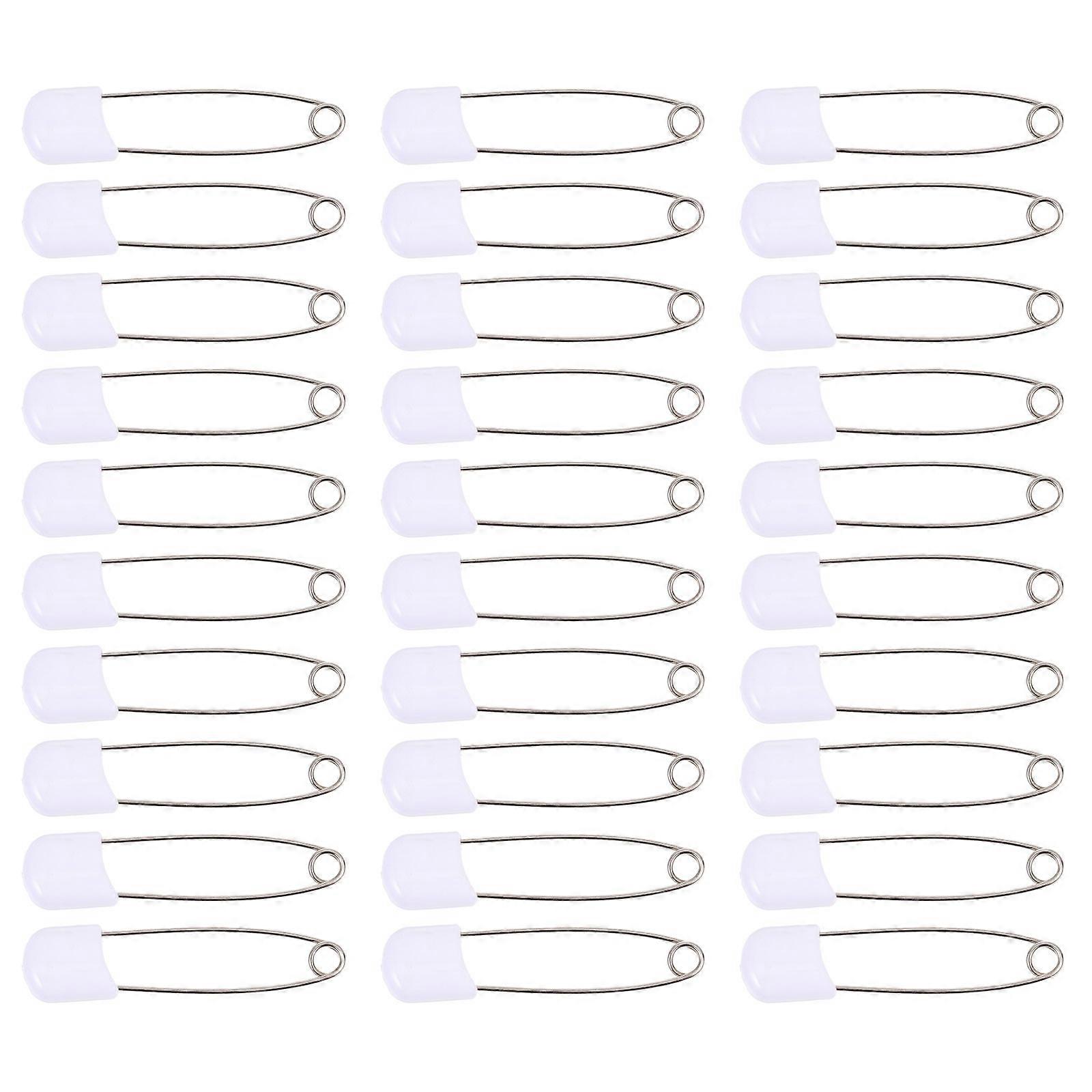 50pcs Durable Safety Pins for Newborn Diapers, Clothes, Blankets, Quilts, and DIY Crafts Projects – Secure and Versatile Fastening Solution
