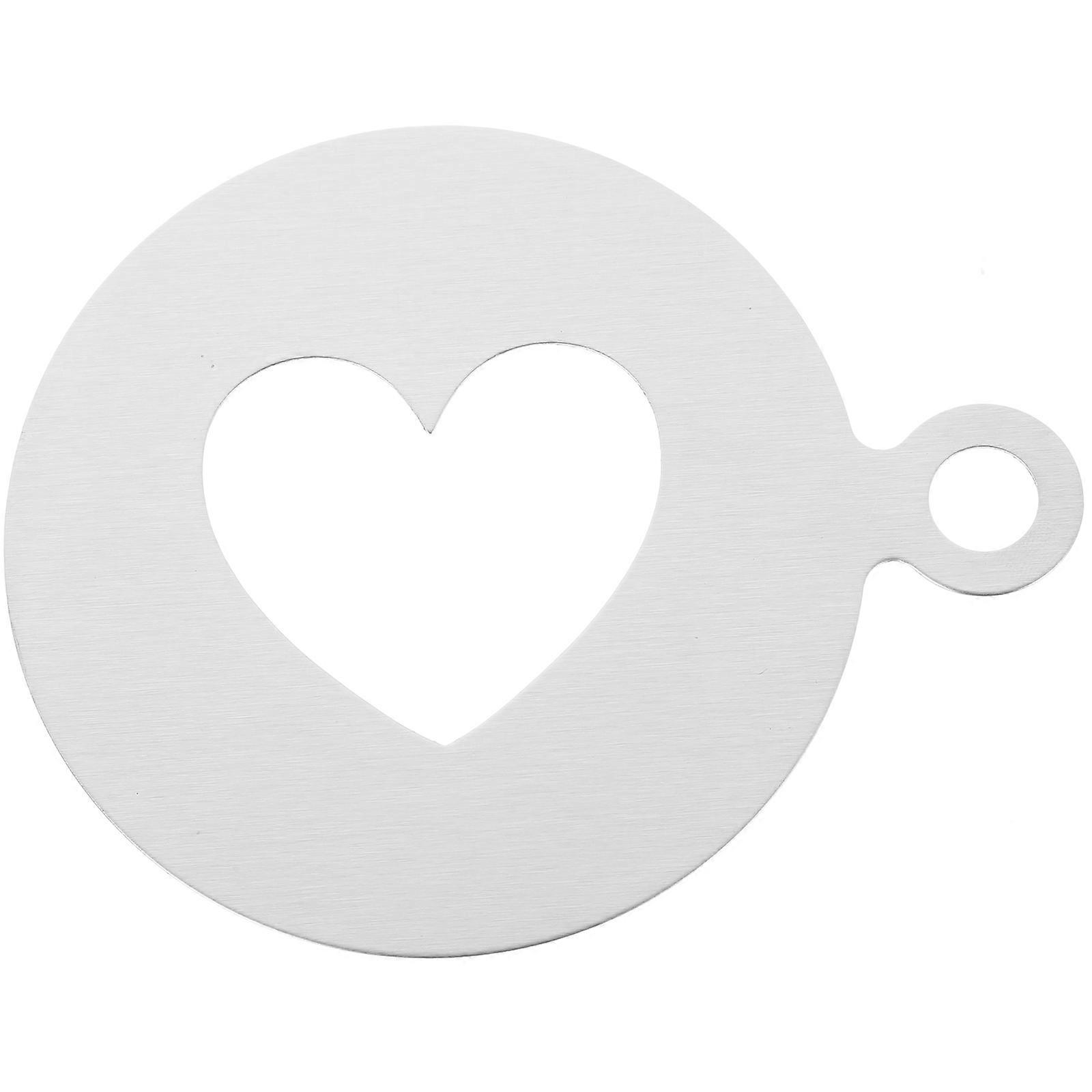 Steel Templates Perfect for Chocolate Dusting and Creative Latte Designs