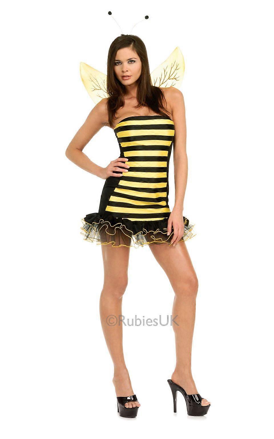 Busy Bee Ladies Costume And Wings 888528m