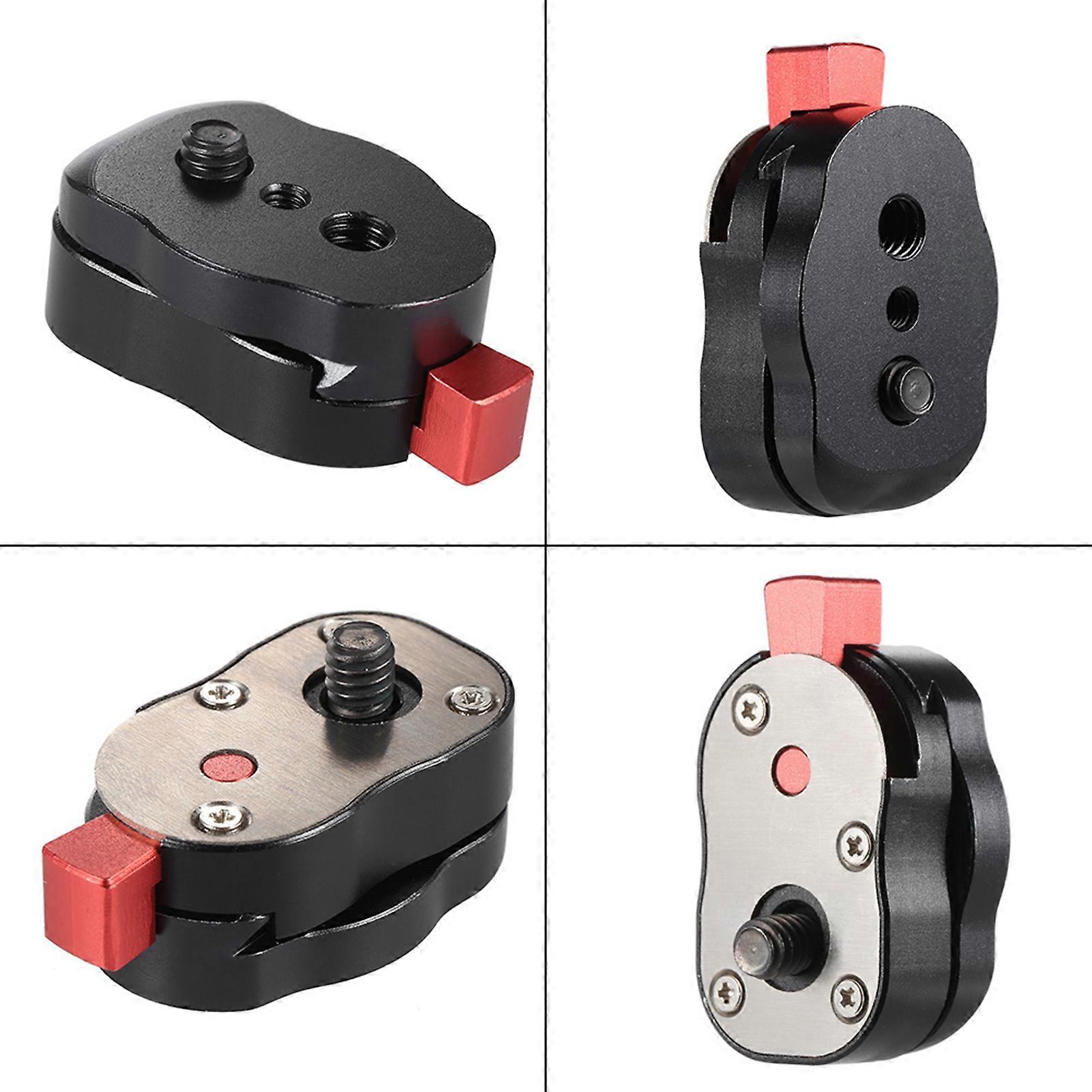 Mini Quick Release Plate for LCD Monitor Friction Aticulating Arm LED light Camera Camcorder Rig