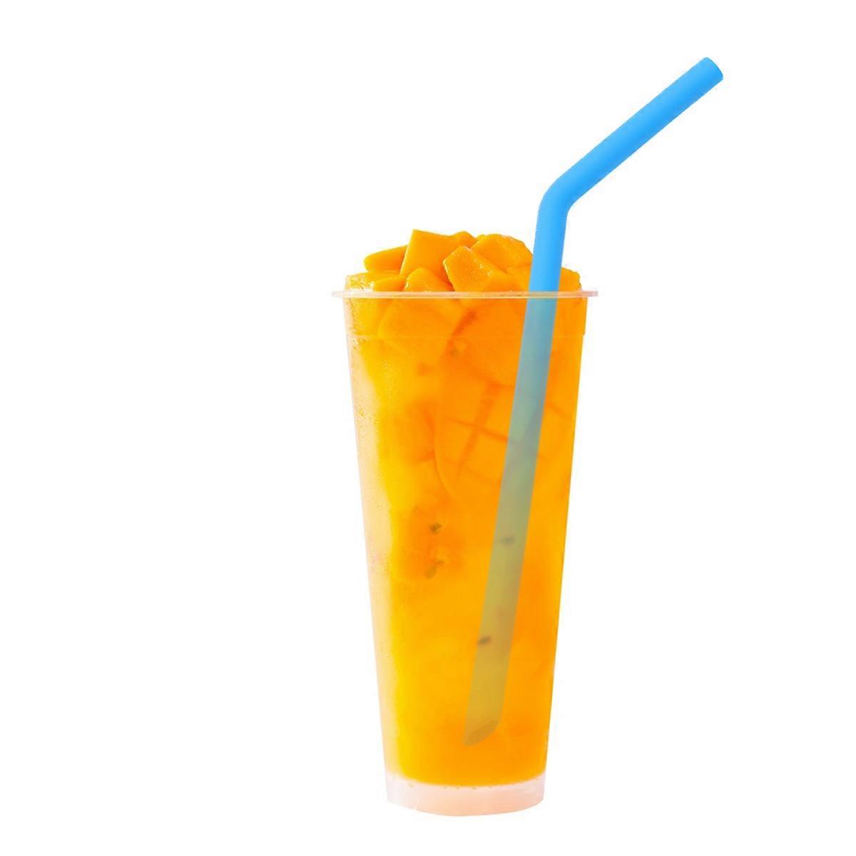 Flexible Reusable Drinking Straws Silicone Straw For All Users Dining And 18Pcs