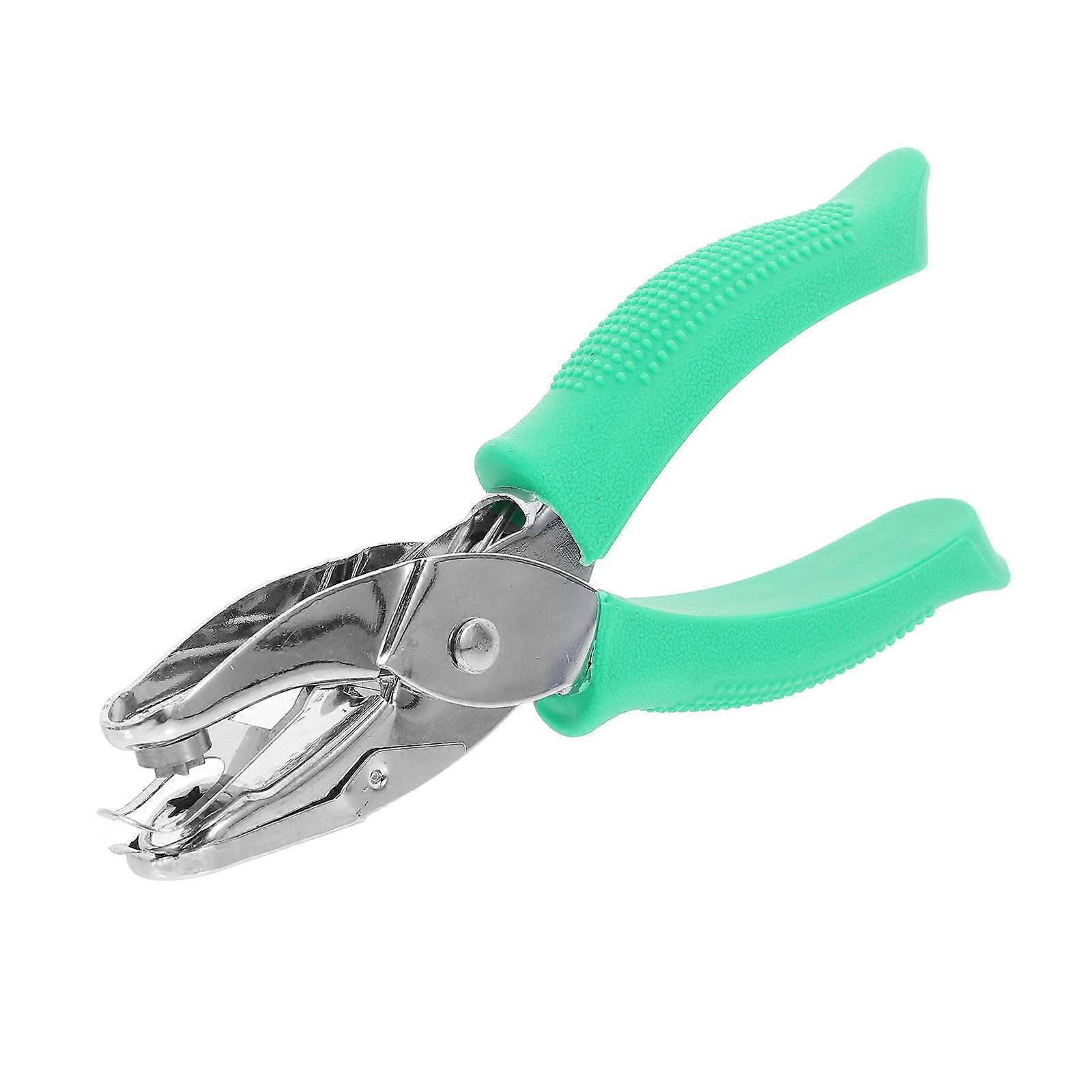 Punch Holder Star Steel Punch Small Handheld Hole Punch For Craft Home Office School .00X6.50X2.00CM 1Set