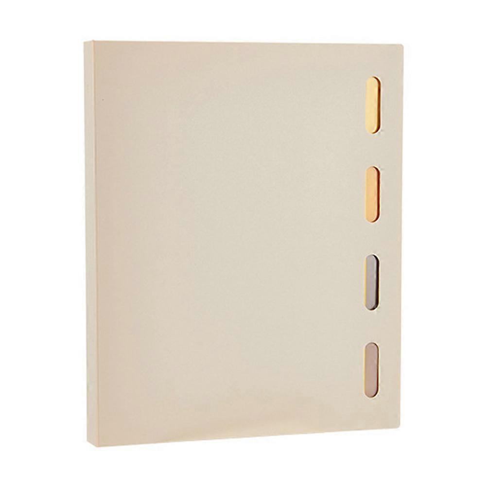 Notebook Planner Binder A5 Size Rectangular Shape Simple Design For Daily Use And Travel 1Set