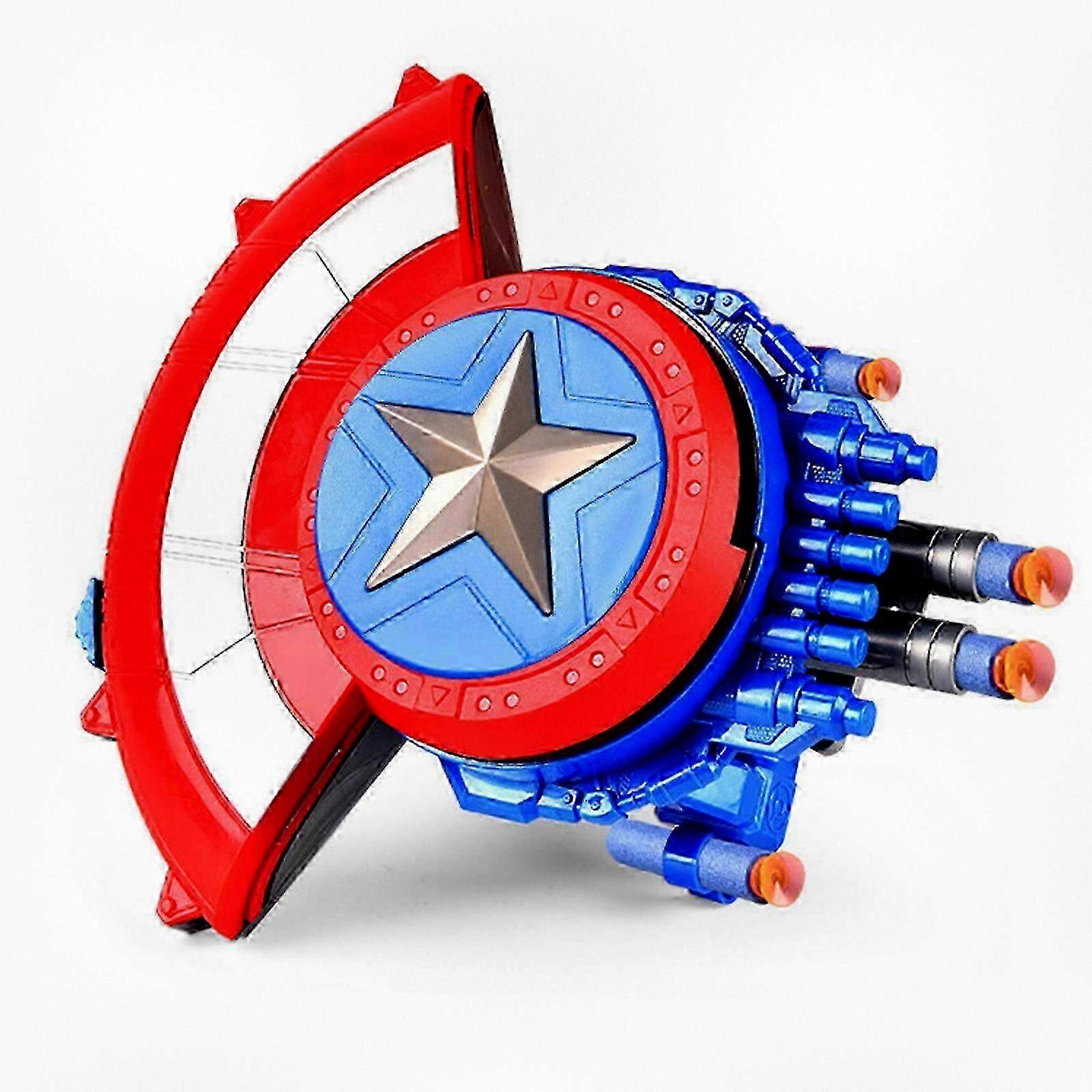 Marvel Captain America Shield Toy with 20 Soft Bullets
