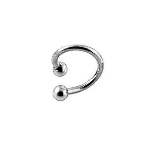 G23 Grade Titanium Horseshoe Twister Barbell