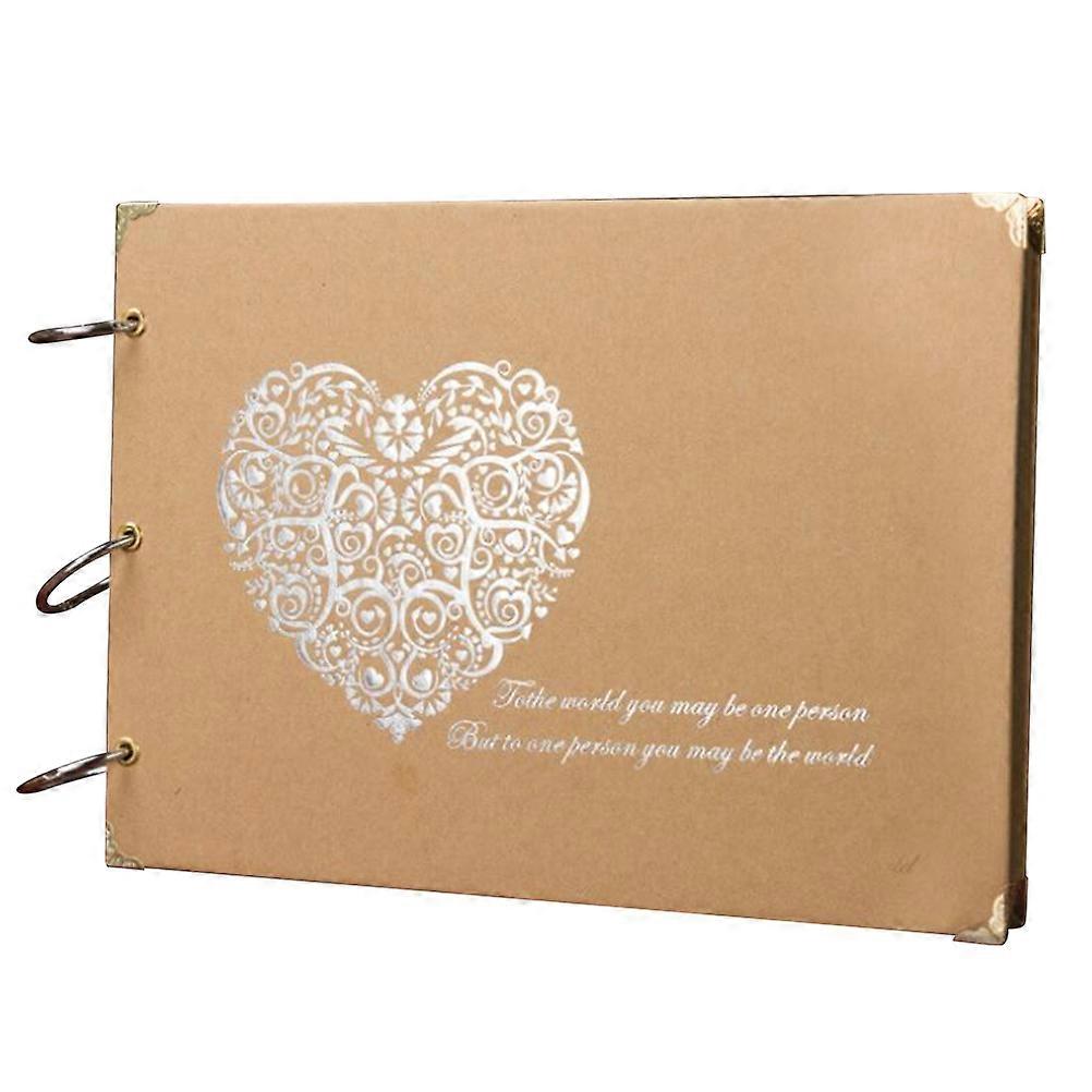 Couples Photo Album Diy Photo Album Valentines Day present 10.6X7.5X0.8in Rectangle Shape Vintage Style 1Set