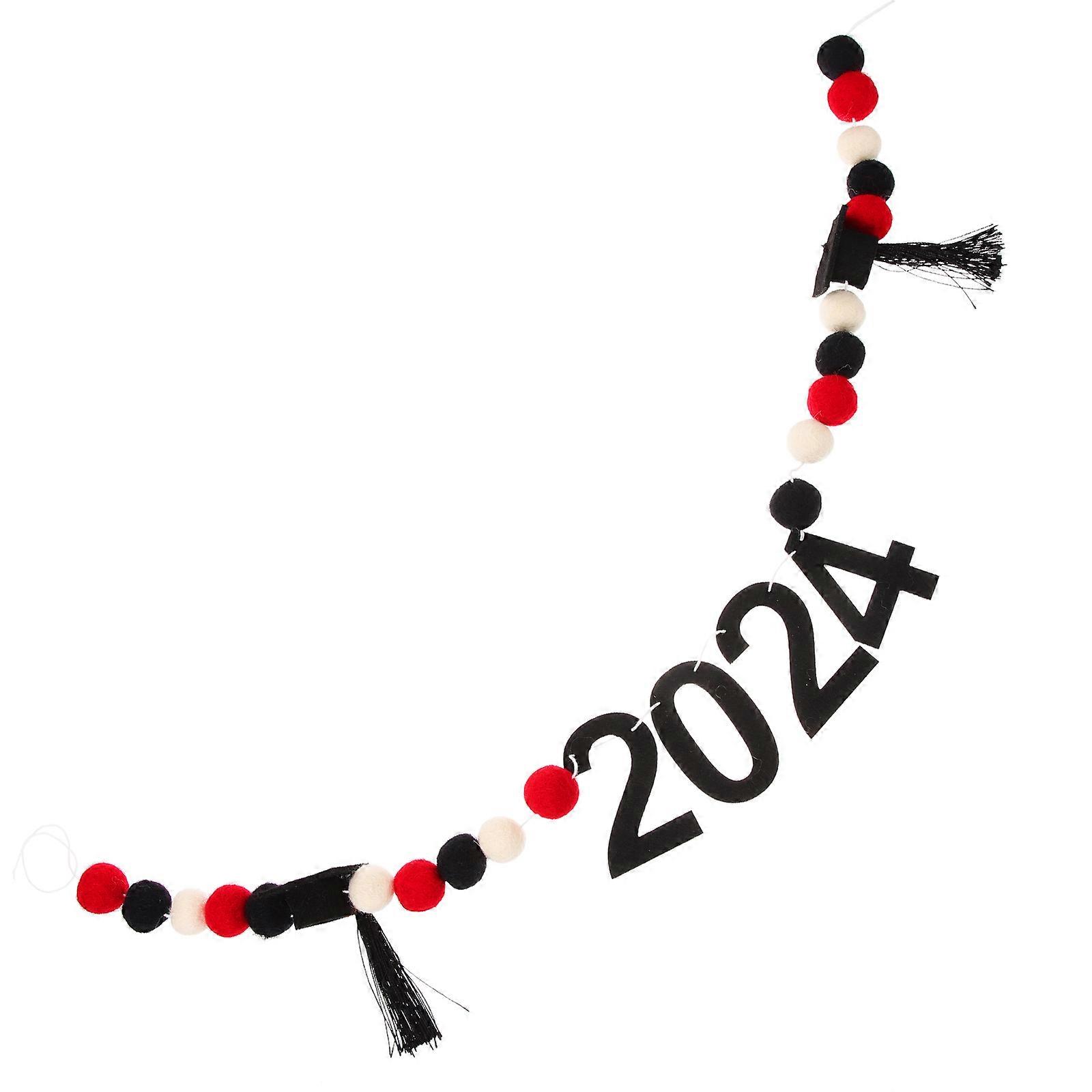 Hanging Banner Graduation Banner Garland Graduation Felt 1Set