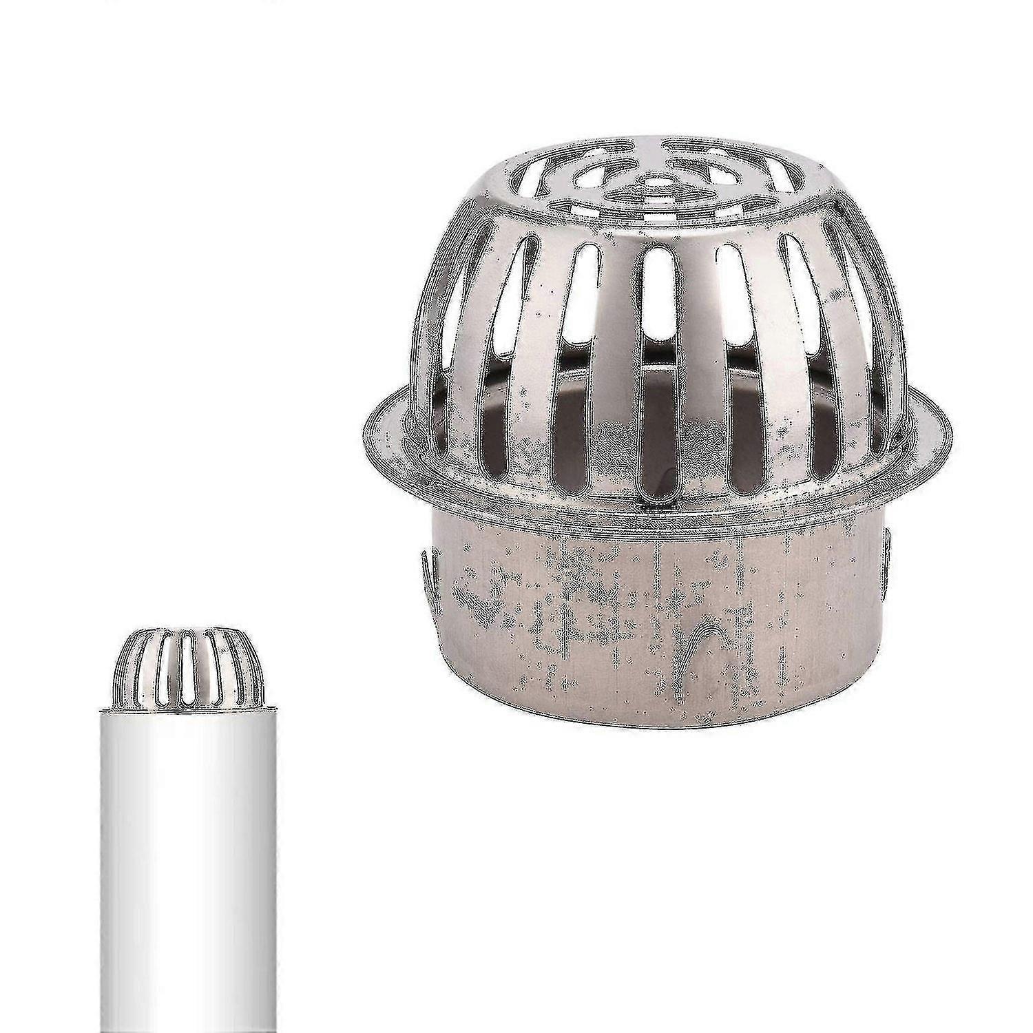 Rostfritt stål nedrörsskydd för rännskydd Bladfångare för takrör