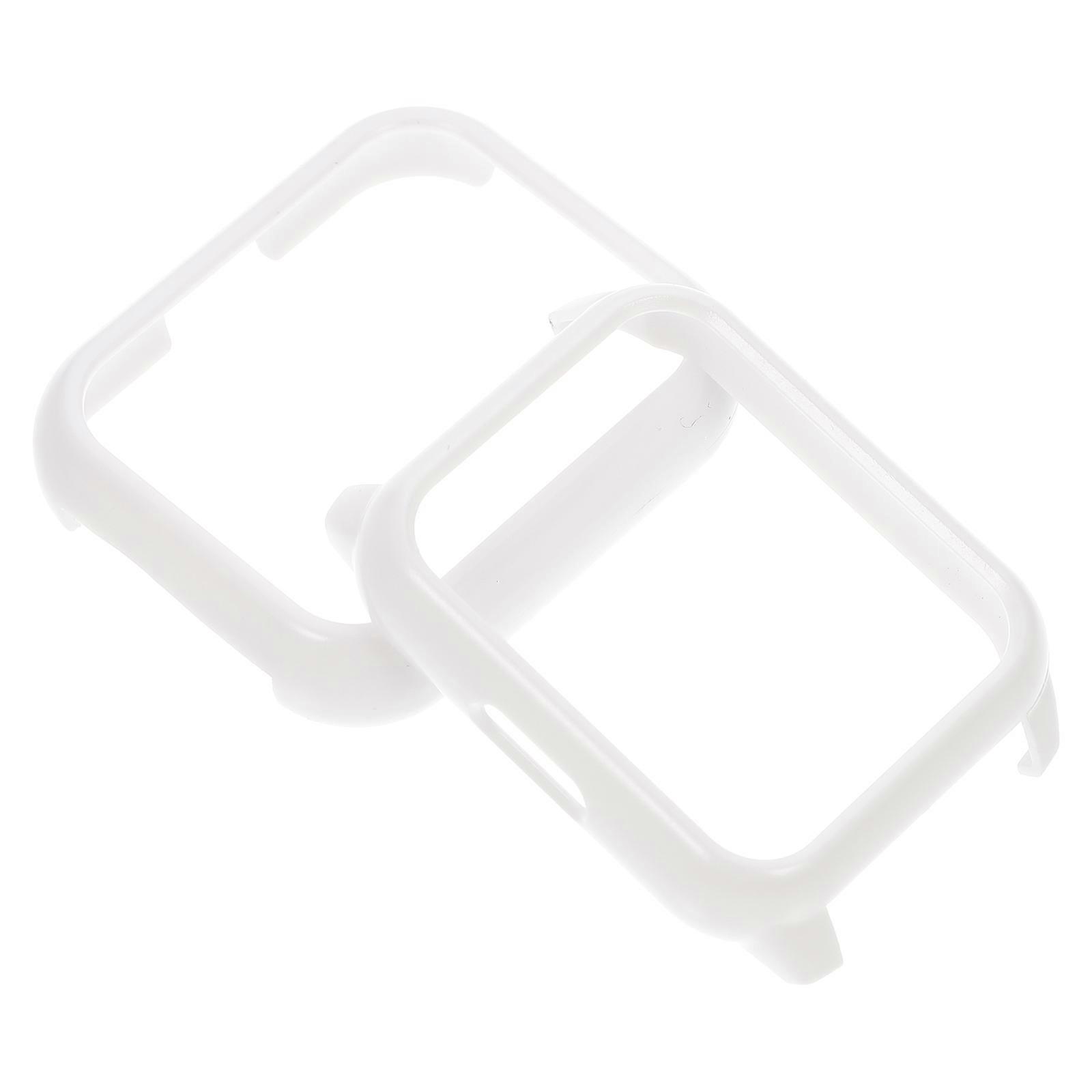 Watch Dial Protection Case for Watch 2Pcs Plastic Screen Cover