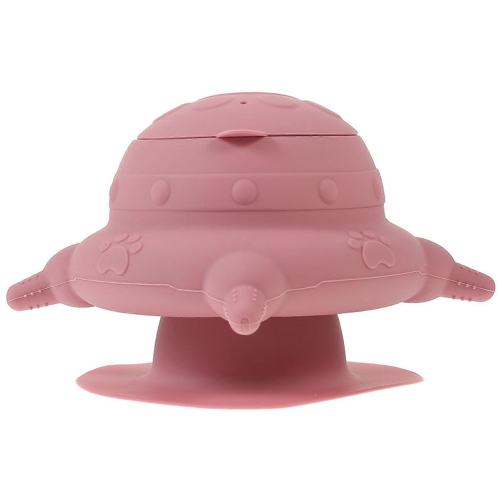 Bol d’alimentation à lait pour chiots en silicone avec 4 tétines Mangeoire à mamelons simulés pour chiot